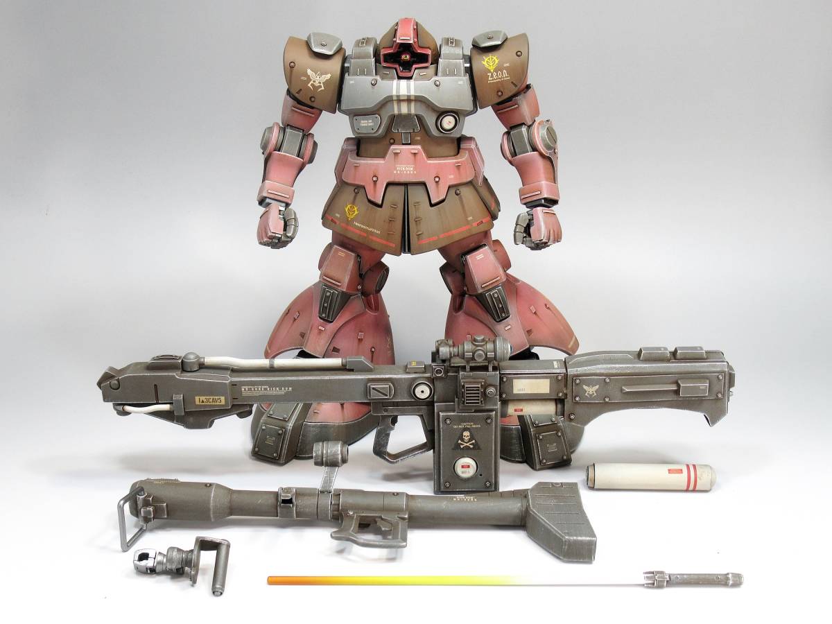 MG 1/100 MS-09RS リック・ドム シャア・アズナブル専用機 戦場 MG 1/100 MS-09RS リック・ドム シャア・アズナブル専用機 戦場