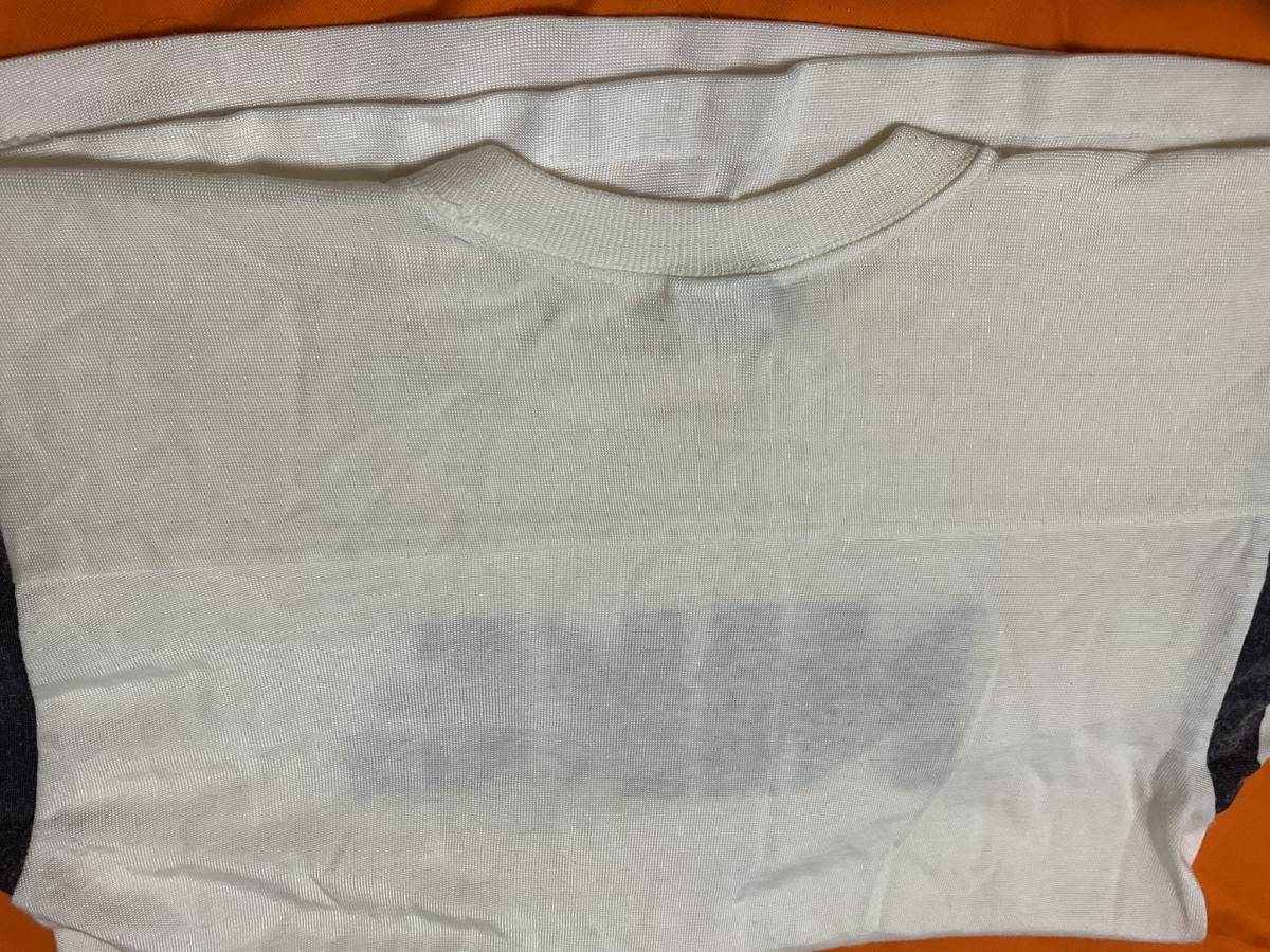 サイズL ゴツナイキ フットボール半袖Tシャツ 80s オレンジタグ USA製 ビンテージ 古着の画像10