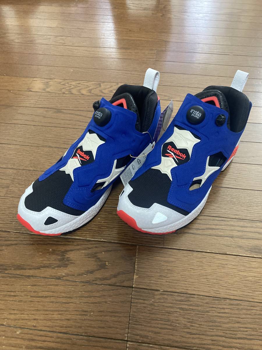 【新品未使用】【サイズ27㎝】REEBOK INSTA PUMP FURY 95 青 リーボック インスタポンプ フューリー95 ブルー GX2664_画像2