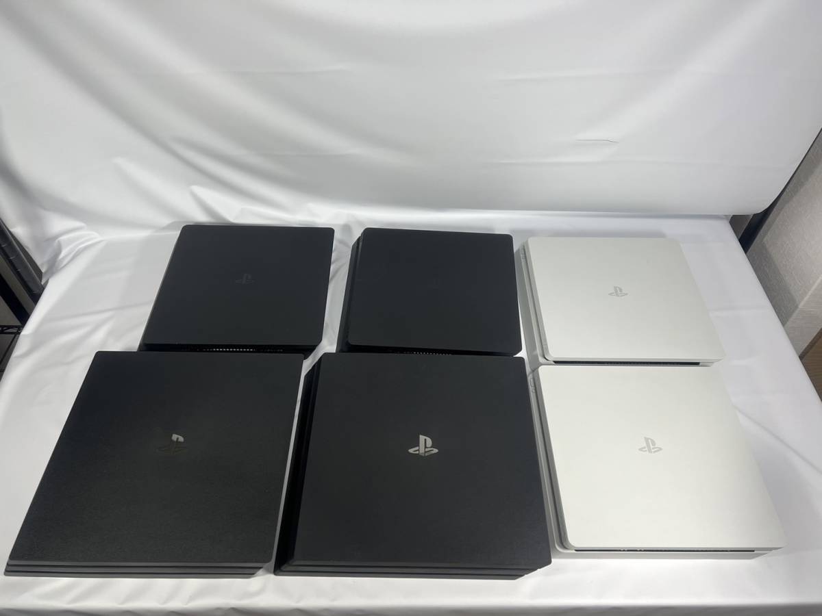 PS4 本体 動作確認済み 封印シール有り　CUH-2200B CUH-2200A CUH-2000A2台 CUH-7200B2台_画像1