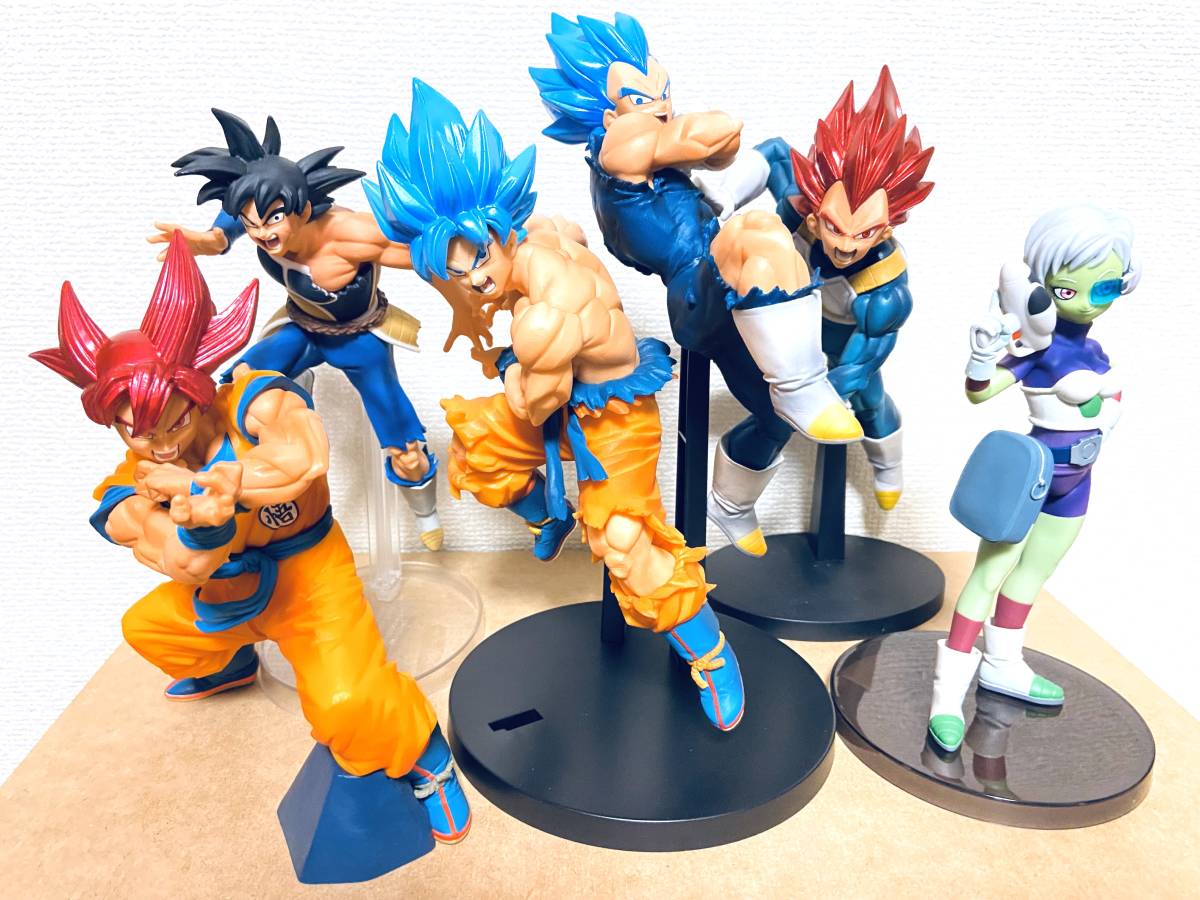Yahoo!オークション - ドラゴンボール フィギュア 6体セット 超 Yahoo!オークション - ドラゴンボール フィギュア 6体セット 超