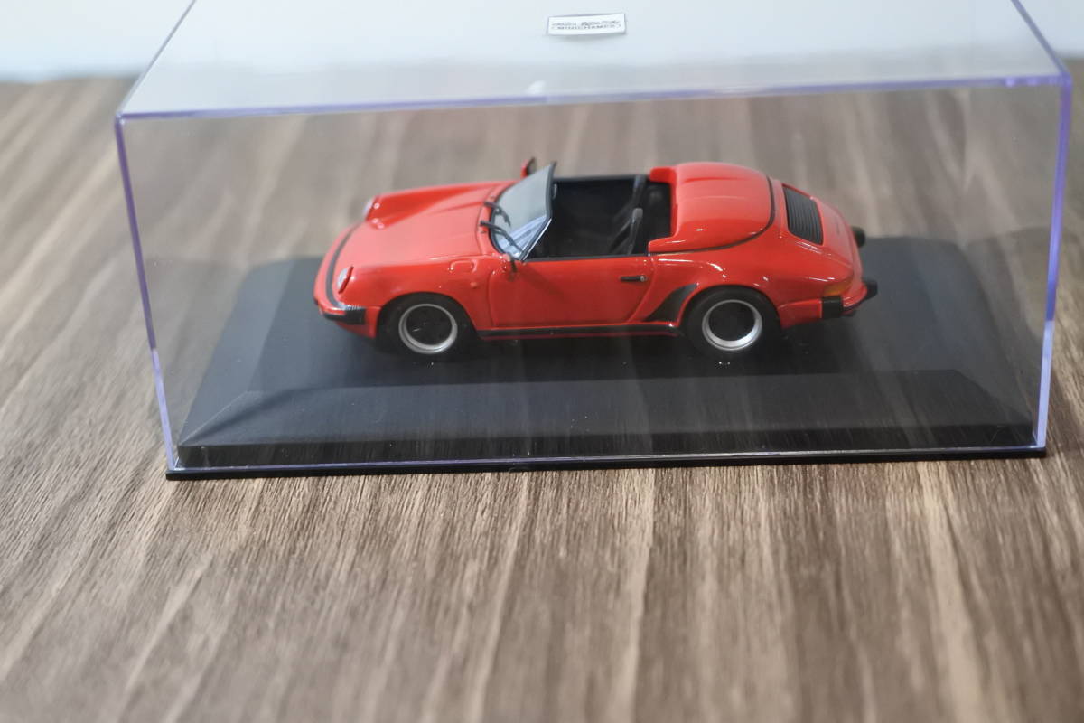 1/43 ミニチャンプス　ポルシェ　911　スピードスター　RED　未使用品_画像1