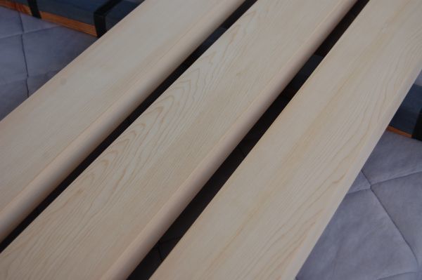 米桧 ヒノキ 3本で13400円 角材 材木 新品 プレーナー木取り済 12年乾燥_画像6