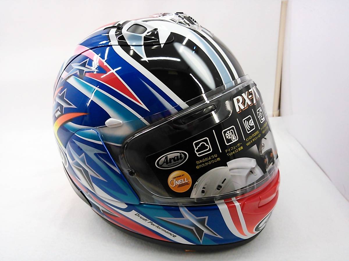 新品未使用 2023年製 Arai×56design RX-7X Nakano Red 2003 M 新品未使用 2023年製 Arai×56design RX-7X Nakano Red 2003 M
