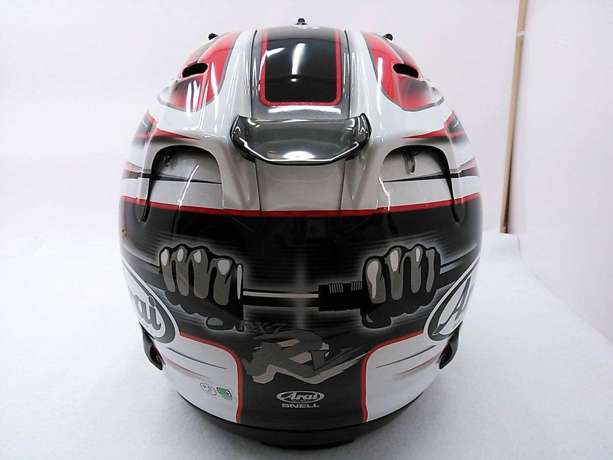 美品 希少カラー Arai アライ RX-7 RR5 AOYAMA GP アオヤマ 青山 Lサイズ スモークシールド付き