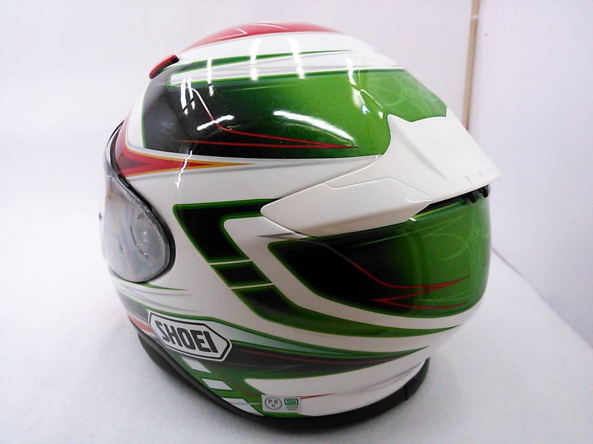 【送料無料】使用極わずか 美品 SHOEI ショウエイ Z-7 VALKYRIE ヴァルキリー XXLサイズ フルフェイスヘルメット_画像2