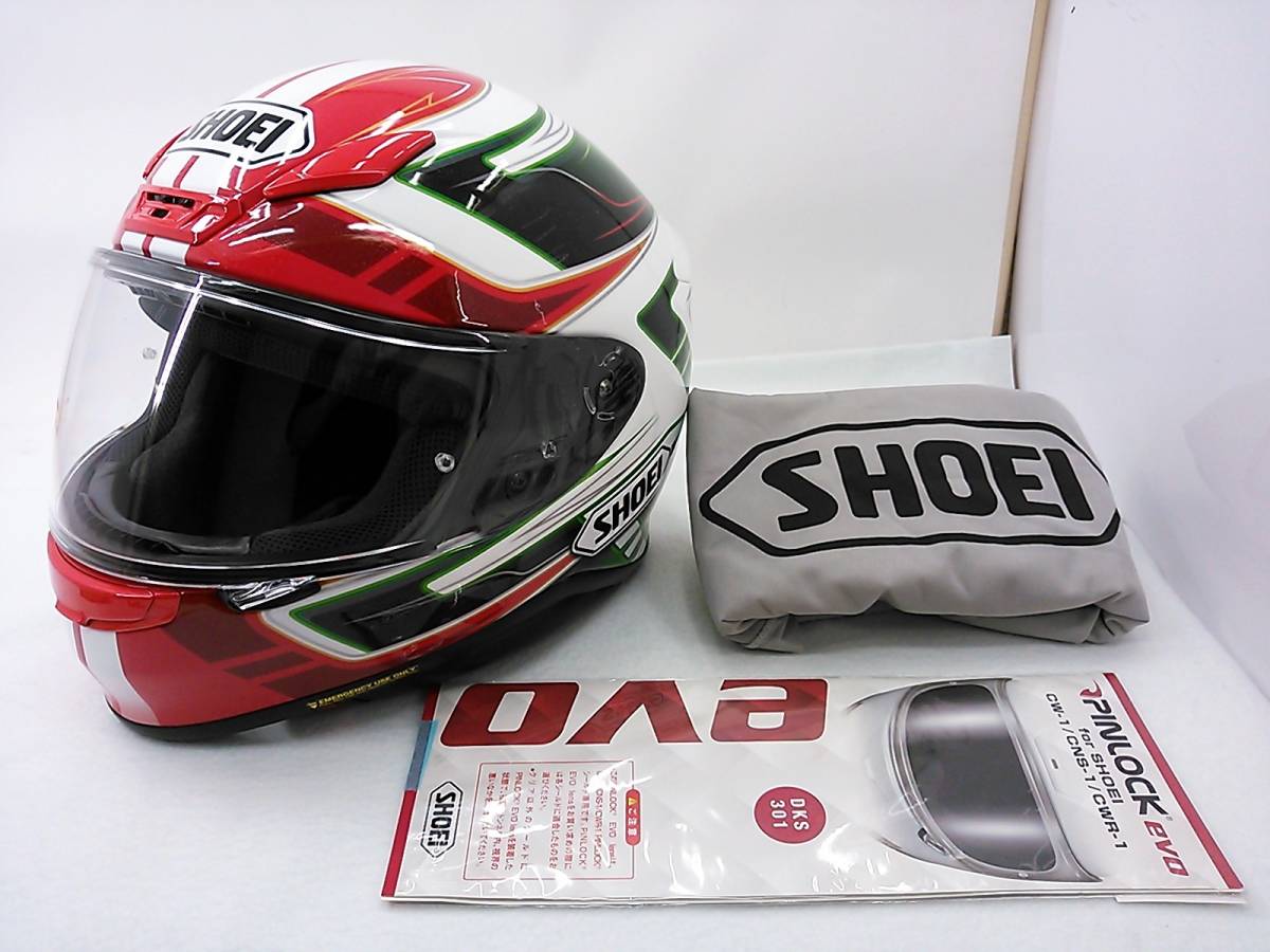 【送料無料】使用極わずか 美品 SHOEI ショウエイ Z-7 VALKYRIE ヴァルキリー XXLサイズ フルフェイスヘルメット_画像1