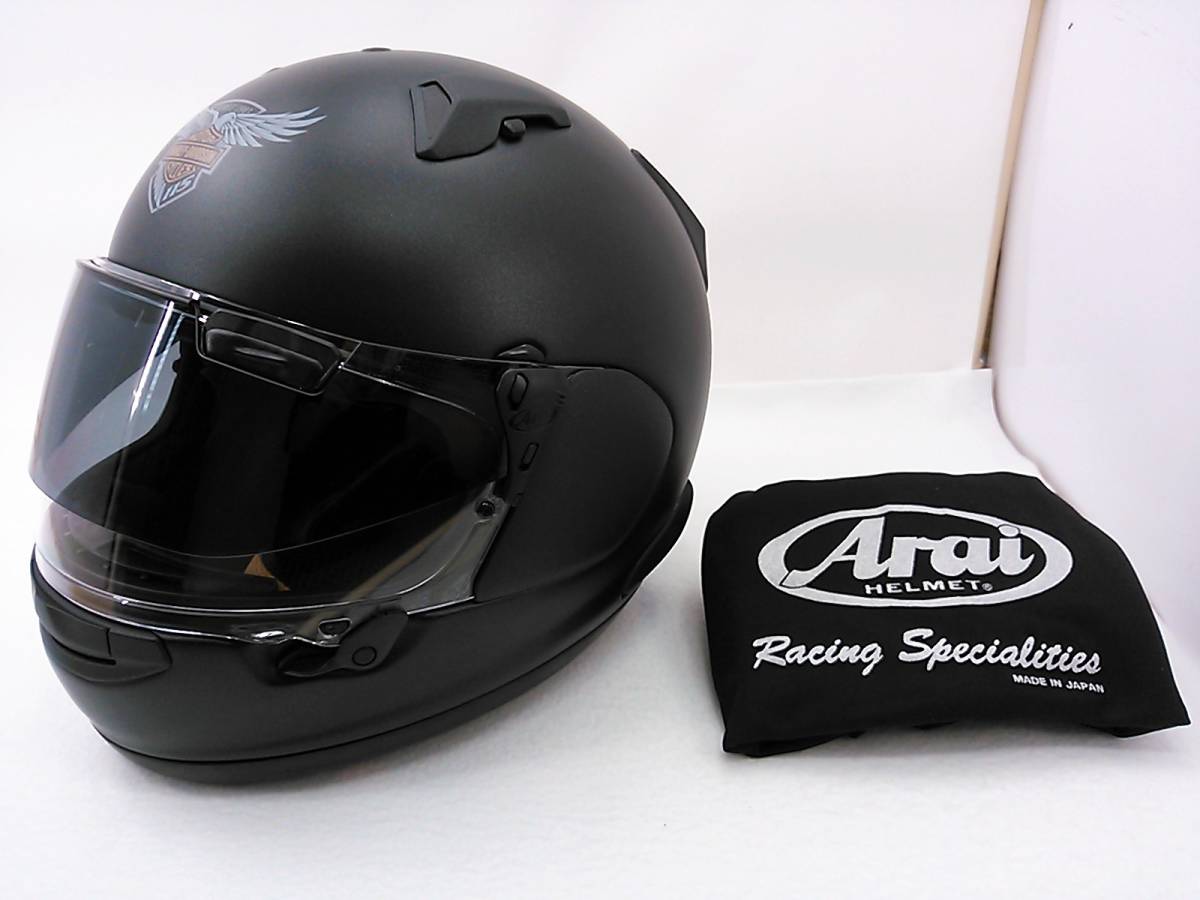 【送料無料】試着のみ 美品 115周年記念 Arai アライ ASTRAL-X アストラルX HARLEY DAVIDSON ハーレー Lサイズ プロシェードシステム