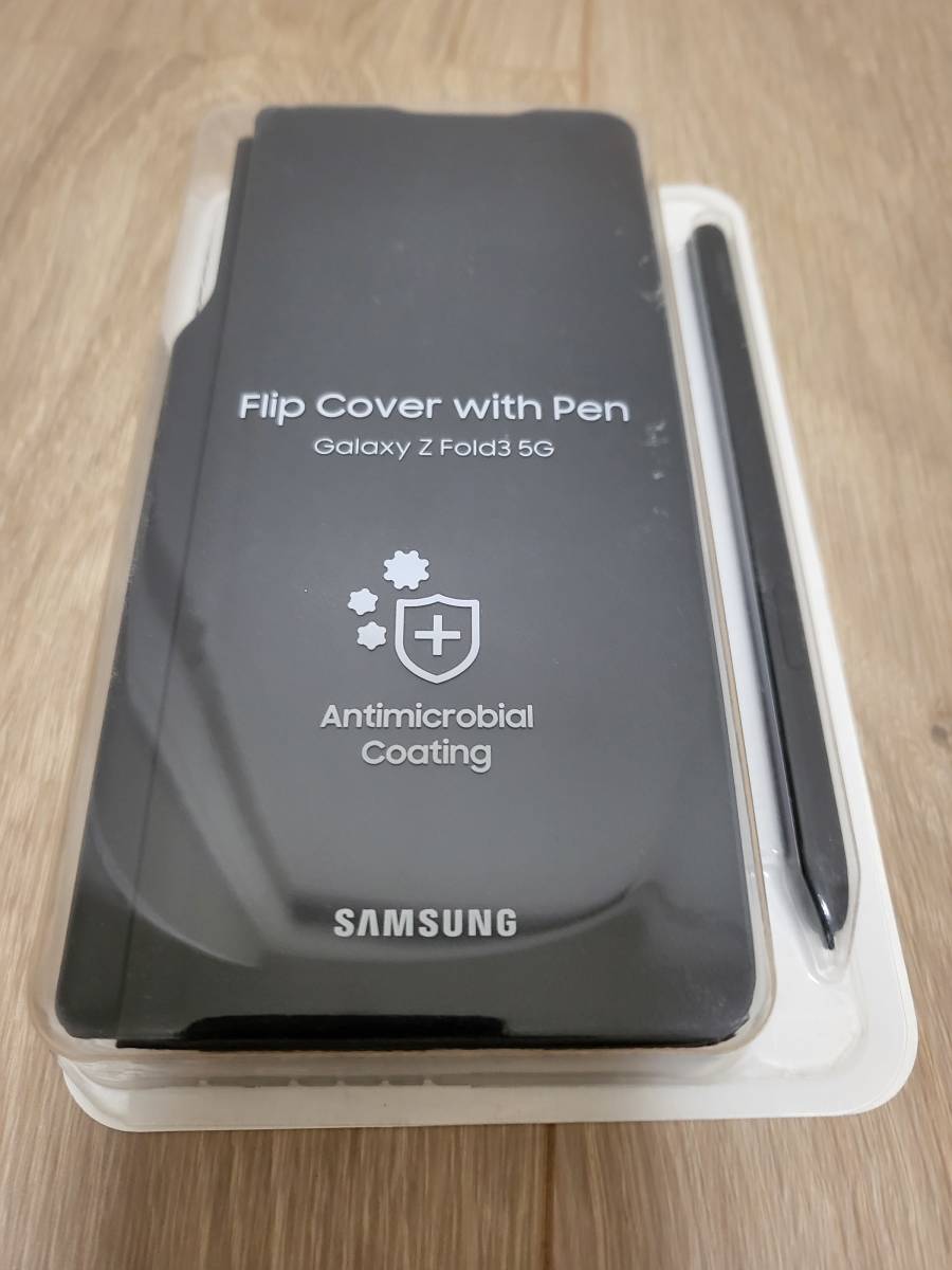 Galaxy Z Fold3 5G用純正カバー＆ペン「Flip Cover with Pen」－日本