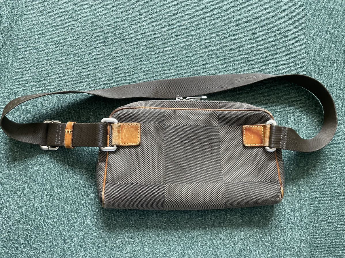 ルイヴィトン LOUIS VUITTON ダミエ ジェアン アクロバット ウエストバッグ ボディーバッグ ショルダー メンズ M93619