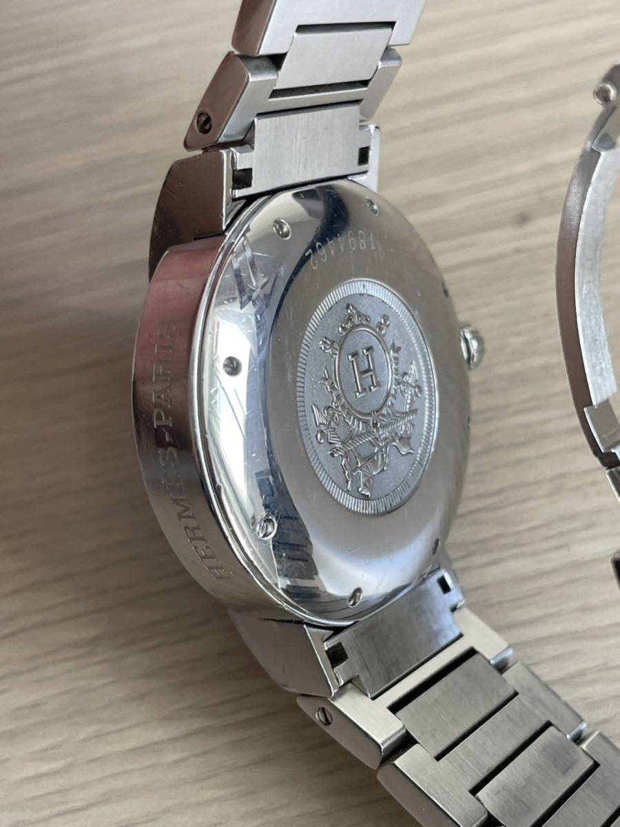 HERMES エルメス ノマード クロノグラフ オートクォーツ NO1 910 HERMES エルメス ノマード クロノグラフ オートクォーツ NO1 910