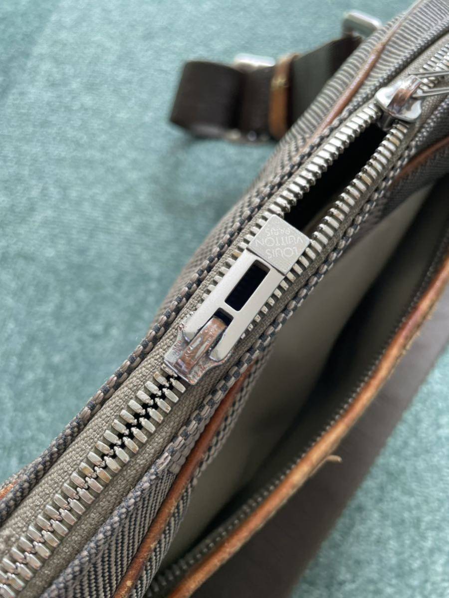 ルイヴィトン LOUIS VUITTON ダミエ ジェアン アクロバット ウエストバッグ ボディーバッグ ショルダー メンズ M93619