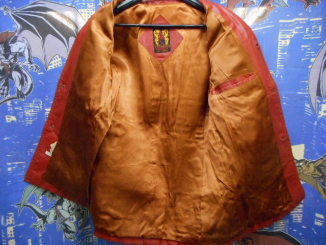 ARCELUS Vintage leather jacket size 36 Akira light brown group Showa Retro hipi-