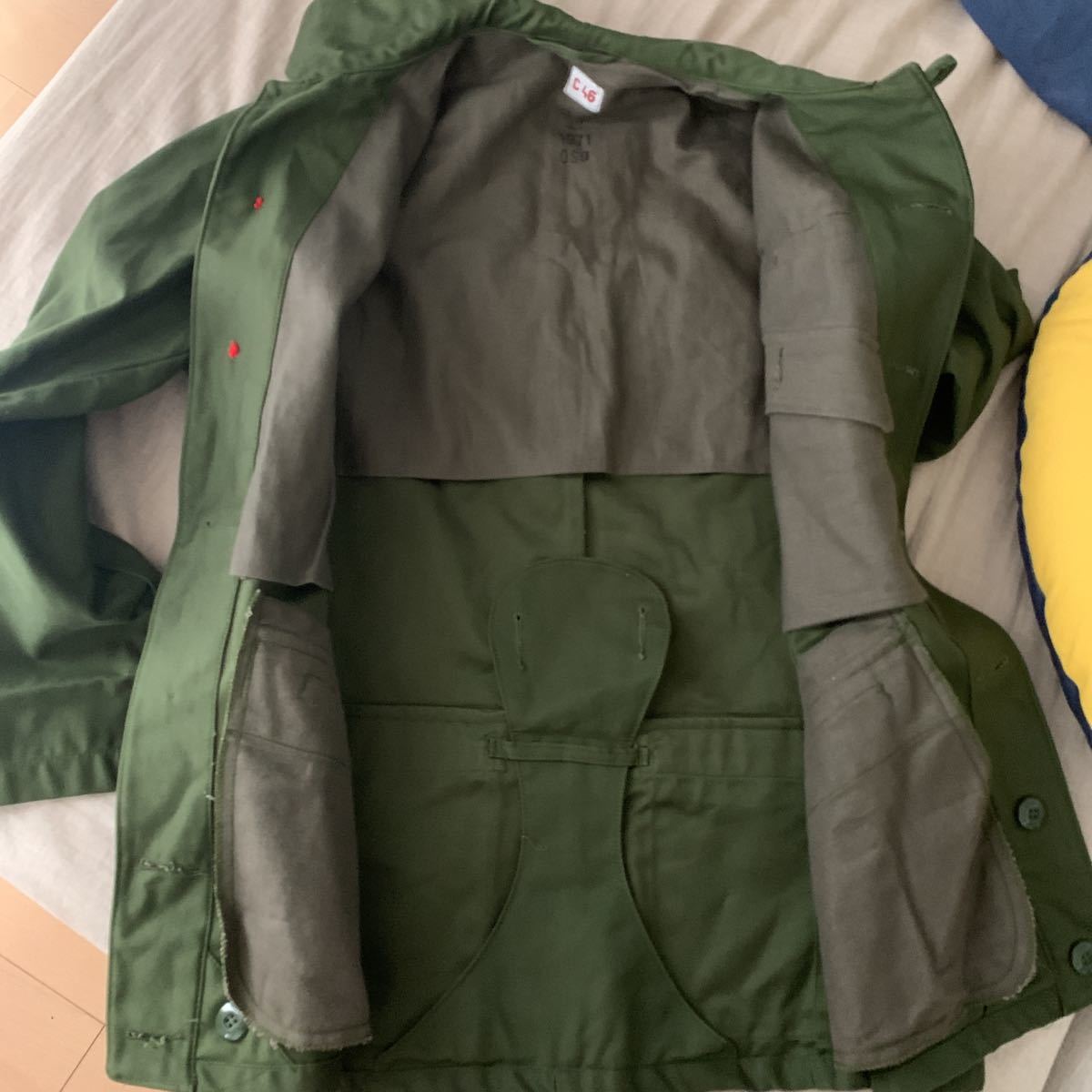 70s【Swedish Army】1971年製 M-59 Field Jacket スウェーデン ミリタリー M59 フィールド ジャケット c46_画像5