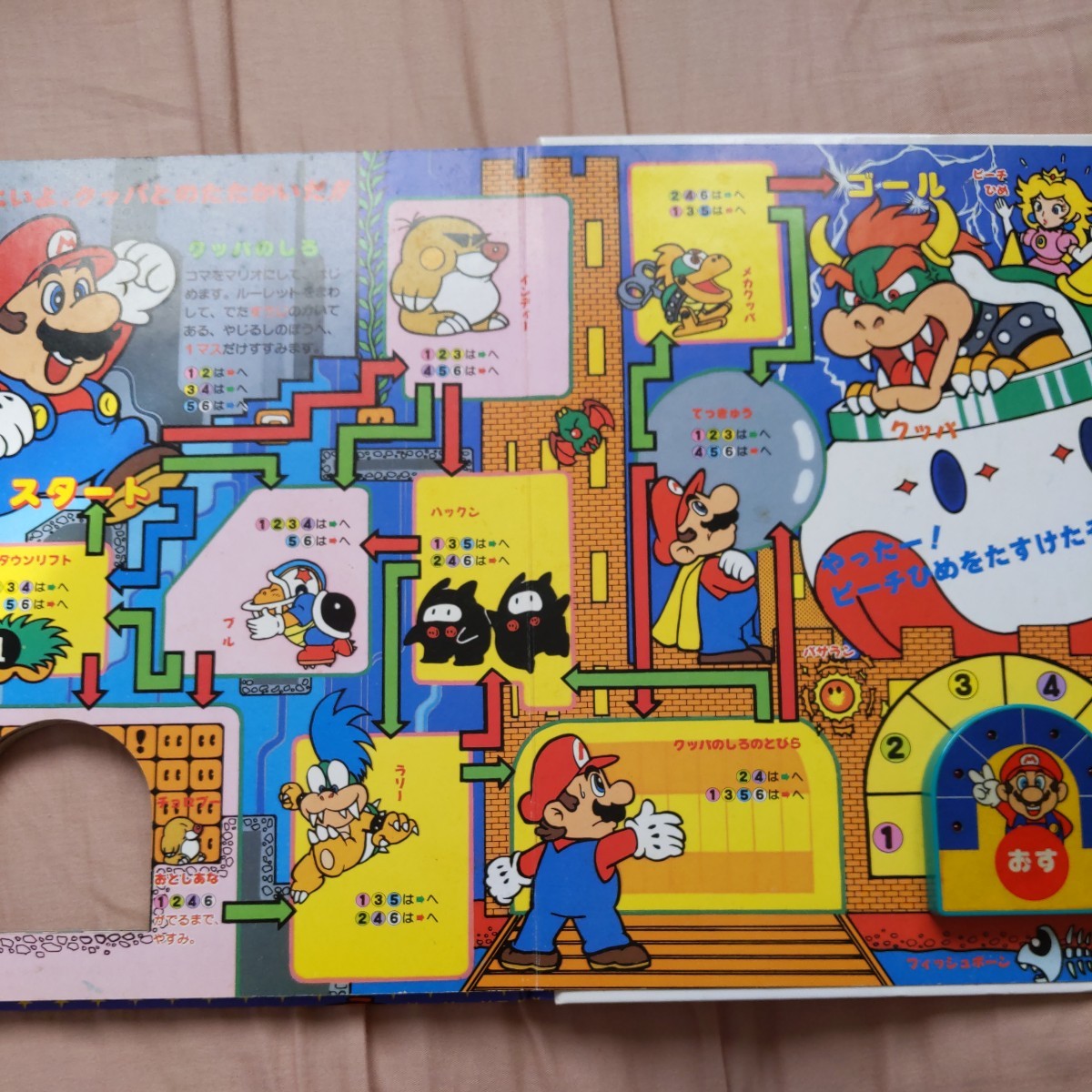 希少当時物　スーパーマリオワールド大冒険　中古　1993年　mario_画像6