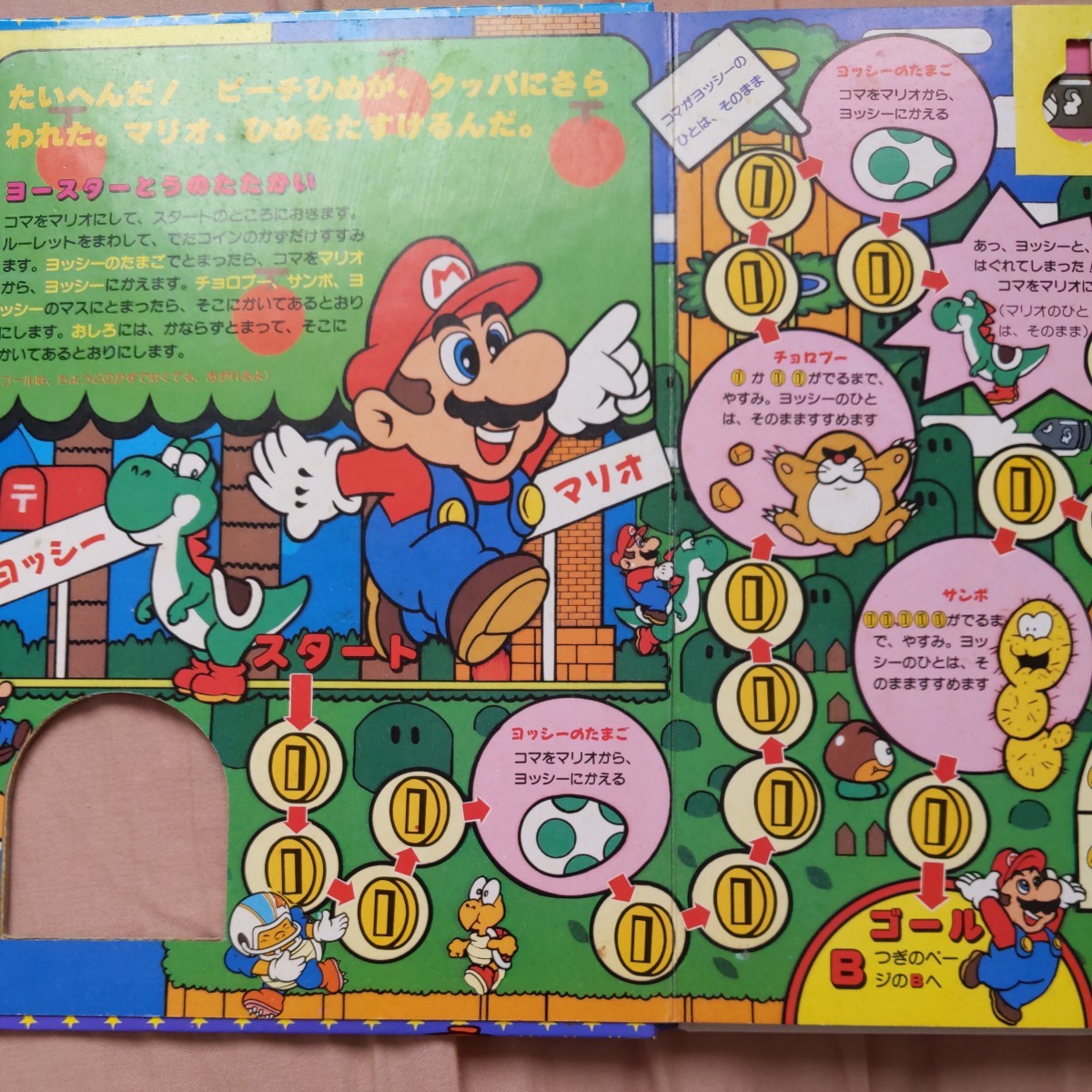 希少当時物　スーパーマリオワールド大冒険　中古　1993年　mario_画像3