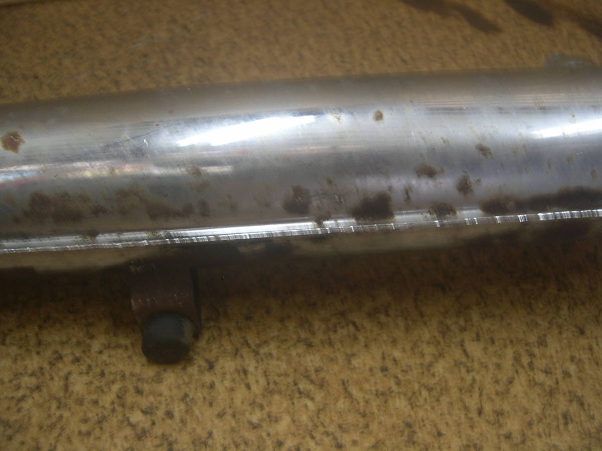 RG50 original used muffler rust great number turning-over scratch none selling out 