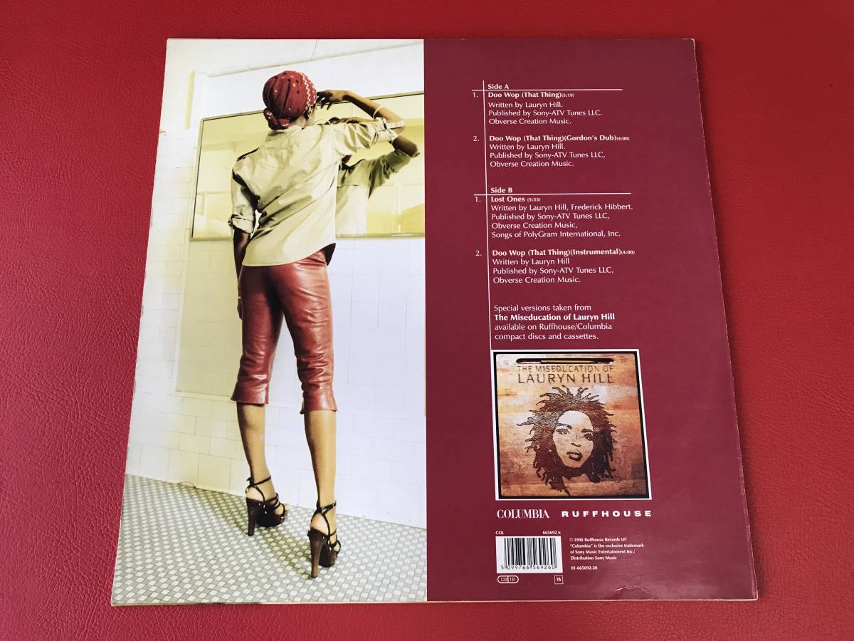 ◆試聴済◆Lauryn Hill/Doo Wop(That Thing)/輸入盤/LP/665692 6　　＃H11YY1_画像2