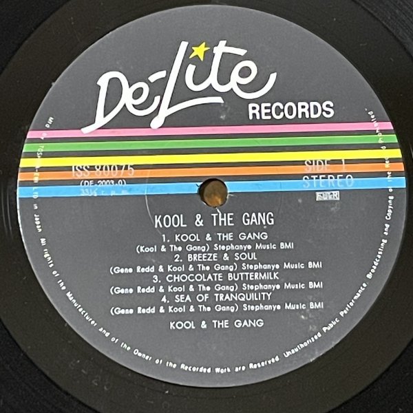 Kool & The Gang - S/T - De-Lite ■_画像2