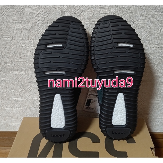 【28cn】 新品 未使用 国内正規品 adidas YEEZY BOOST 350 pirate black 28cm / アディダス イージーブースト ブラック 350 BB5350 US10_画像5