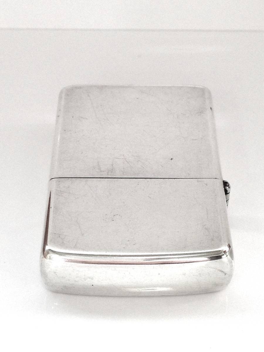 ZIPPO 1988 筆記体 スターリング シルバー STERLING SILVER 製造年刻印 有 純銀_画像6