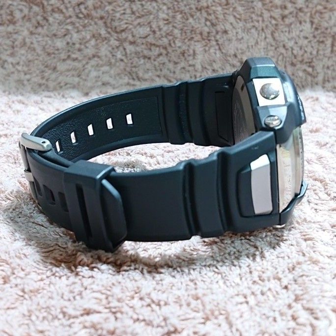 超美品【CASIO/GIEZ G-SHOCK】デジアナ メンズ腕時計 TITANIUM GS-300