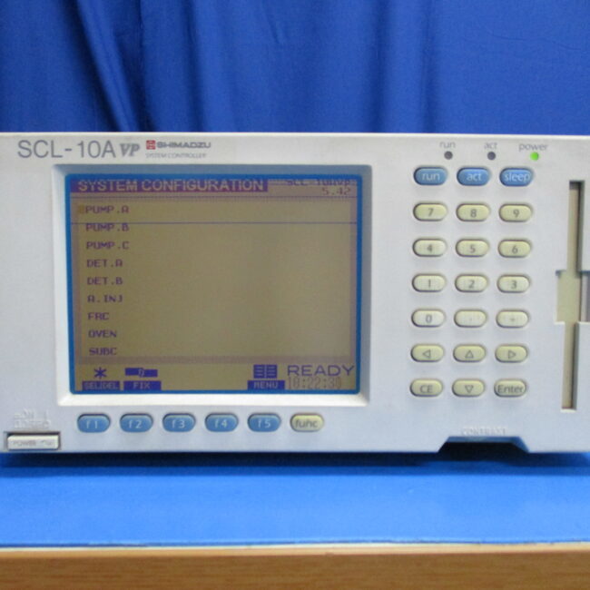 1366【SHIMADZU】高速液体クロマトグラフ　型式：SCL-10AVP