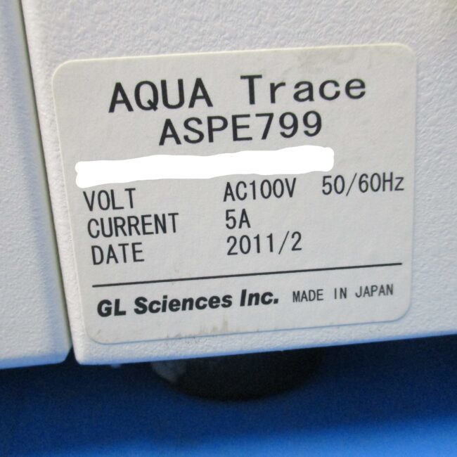 1350【GLサイエンス】AQUA Trace 型番：ASPE799 全自動固相抽出装置_画像9