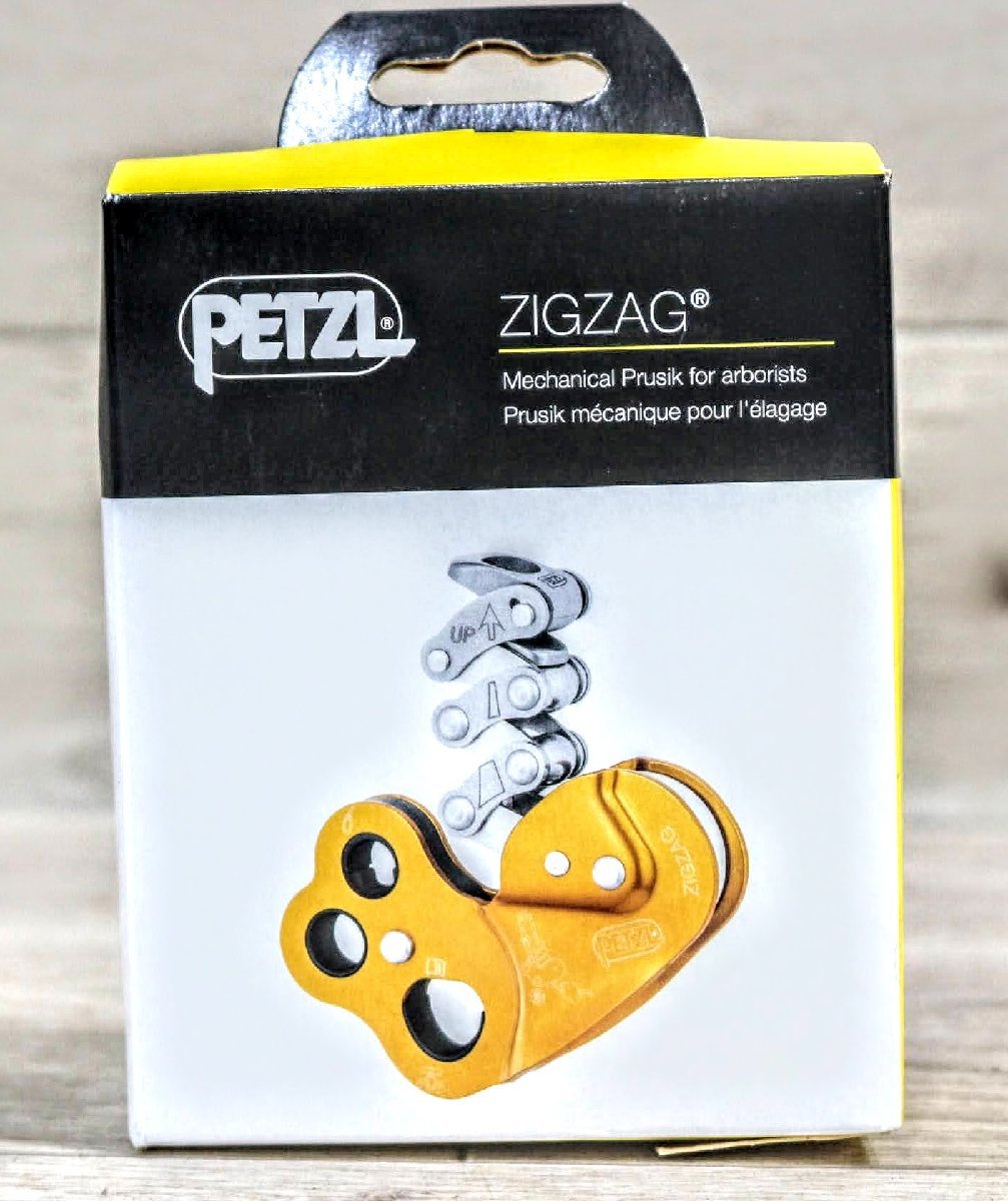 日本製 PETZL 未使用品☆ペツル ジグザグプラス PLUS X11Y2966 ZIGZAG