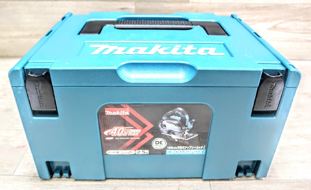 展示品 MAKITA マキタ CS003GRDX フルセット バッテリBL4025×2 充電器 