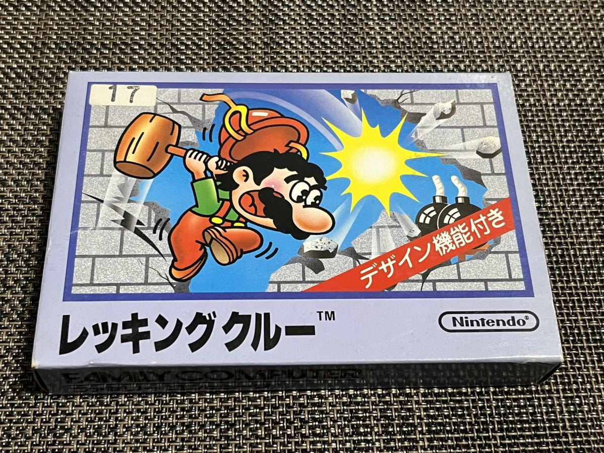 ☆美品☆ レッキングクルー ファミコンソフト FC 任天堂 箱説付 商品