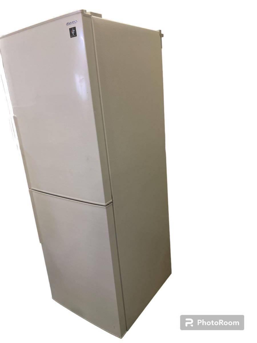 華麗 SJ-PD28F-W ノンフロン冷凍冷蔵庫 シャープ SHARP 2ドア ※汚れ