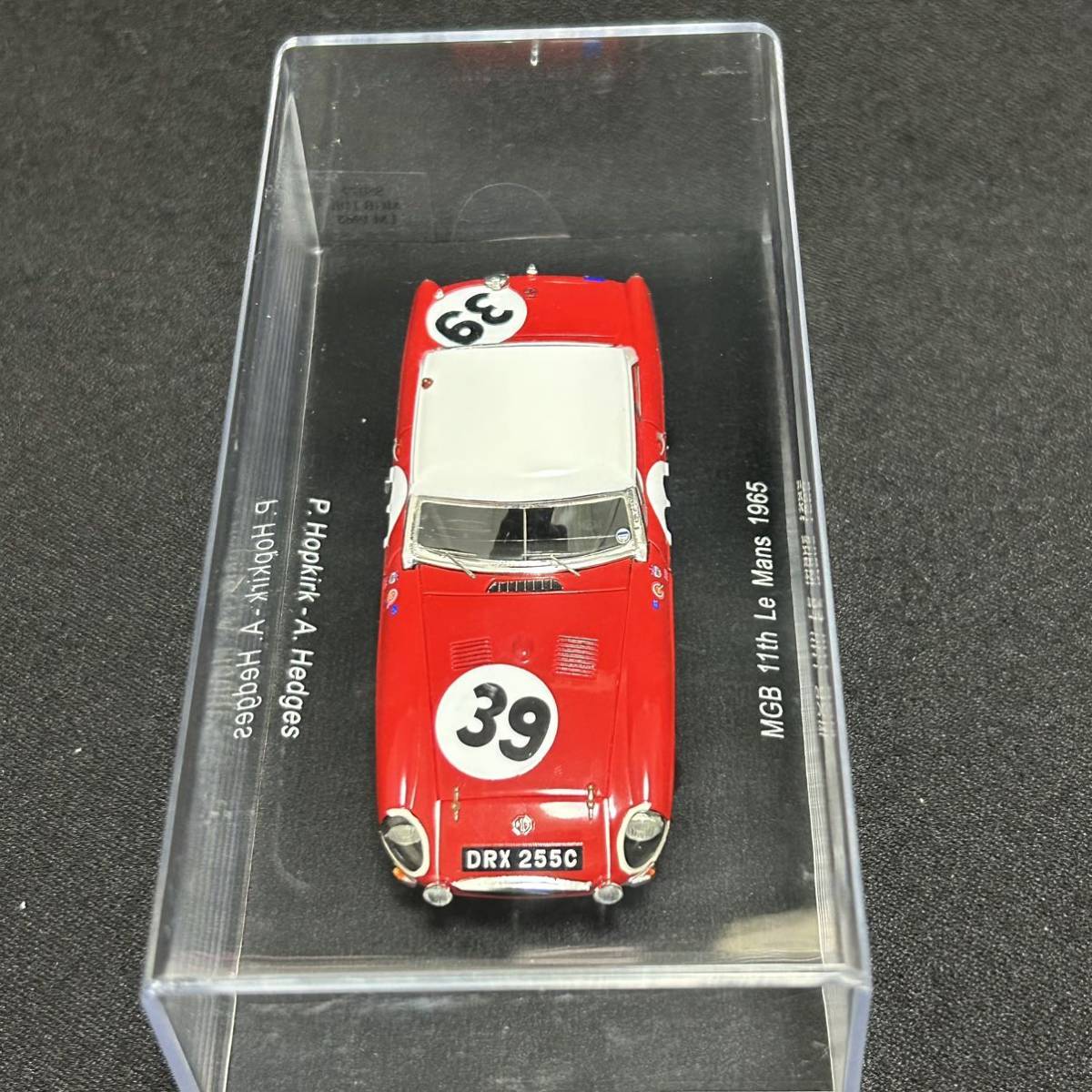 スパーク SPARK 1/43 MGB 11th ルマン 1965_画像7