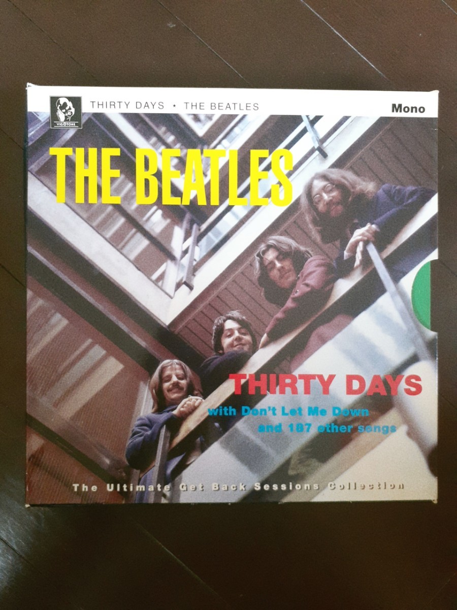 Z33-2/THE BEATLES THIRTY DAYS THE ULTIMATE GET BACK SESSIONS COLLECTION VIGOTONE 17CD BOX Beatles редкий редкость 