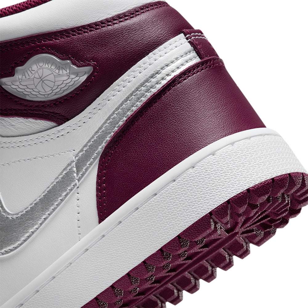 即納 26.0cm NIKE AIR JORDAN 1 HIGH GOLF Bordeaux 2023 エアジョーダン1 ハイ ゴルフ ボルドー ゴルフシューズ DQ0660-103_画像9