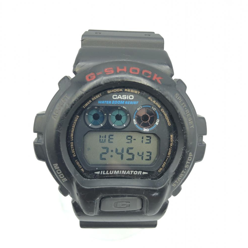 【中古】G-SHOCK　DW-6900　腕時計　ブラック　ジーショック[240017575451]_画像1