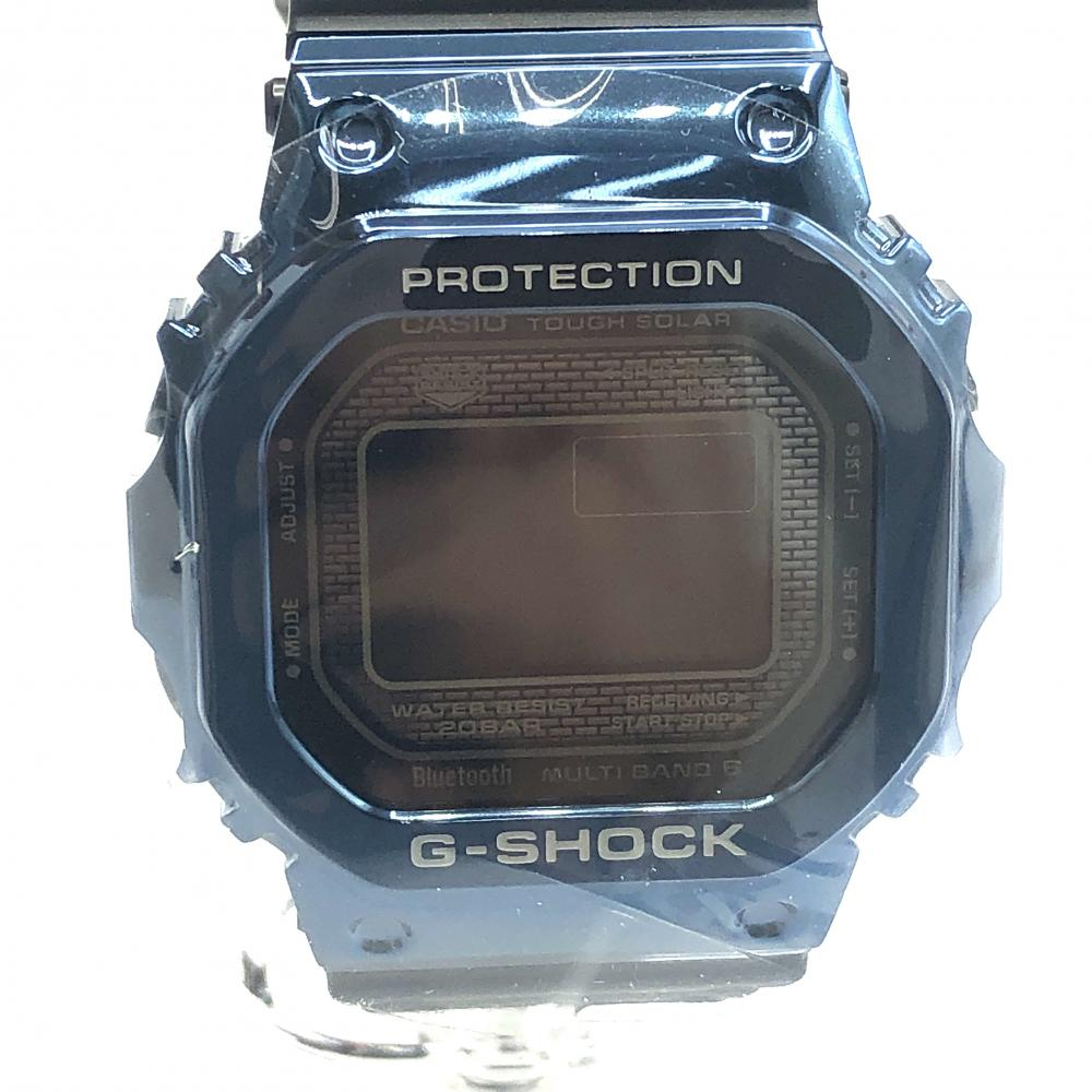【中古】G-SHOCK GMW-B5000G-2JF 腕時計 デジタル ブラック ブルー ジーショック[240017562305]_画像1
