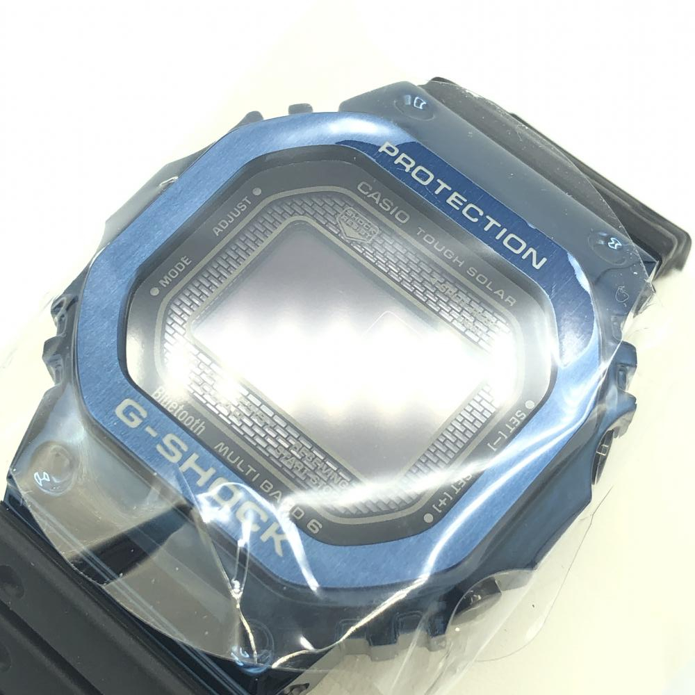 【中古】G-SHOCK GMW-B5000G-2JF 腕時計 デジタル ブラック ブルー ジーショック[240017562305]_画像3