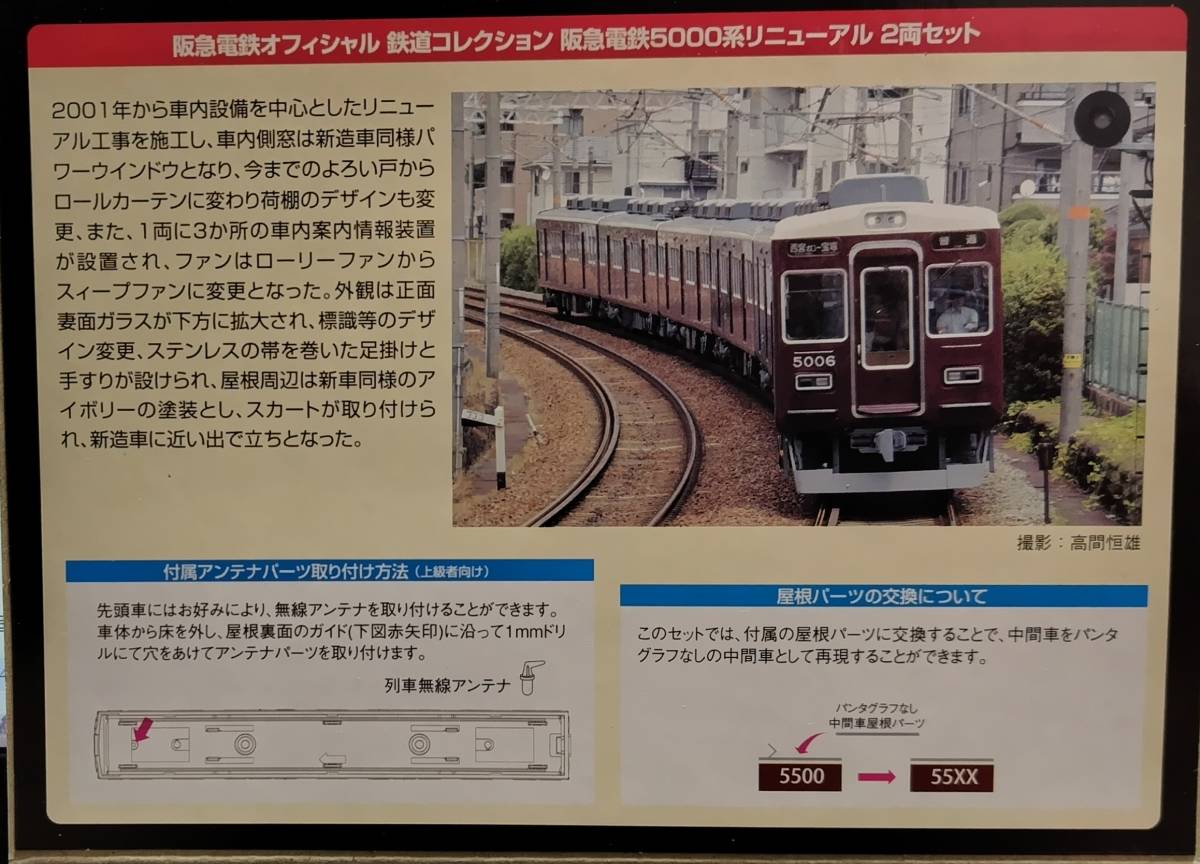 【鉄コレ】阪急電鉄5000系 リニューアル 2両セット