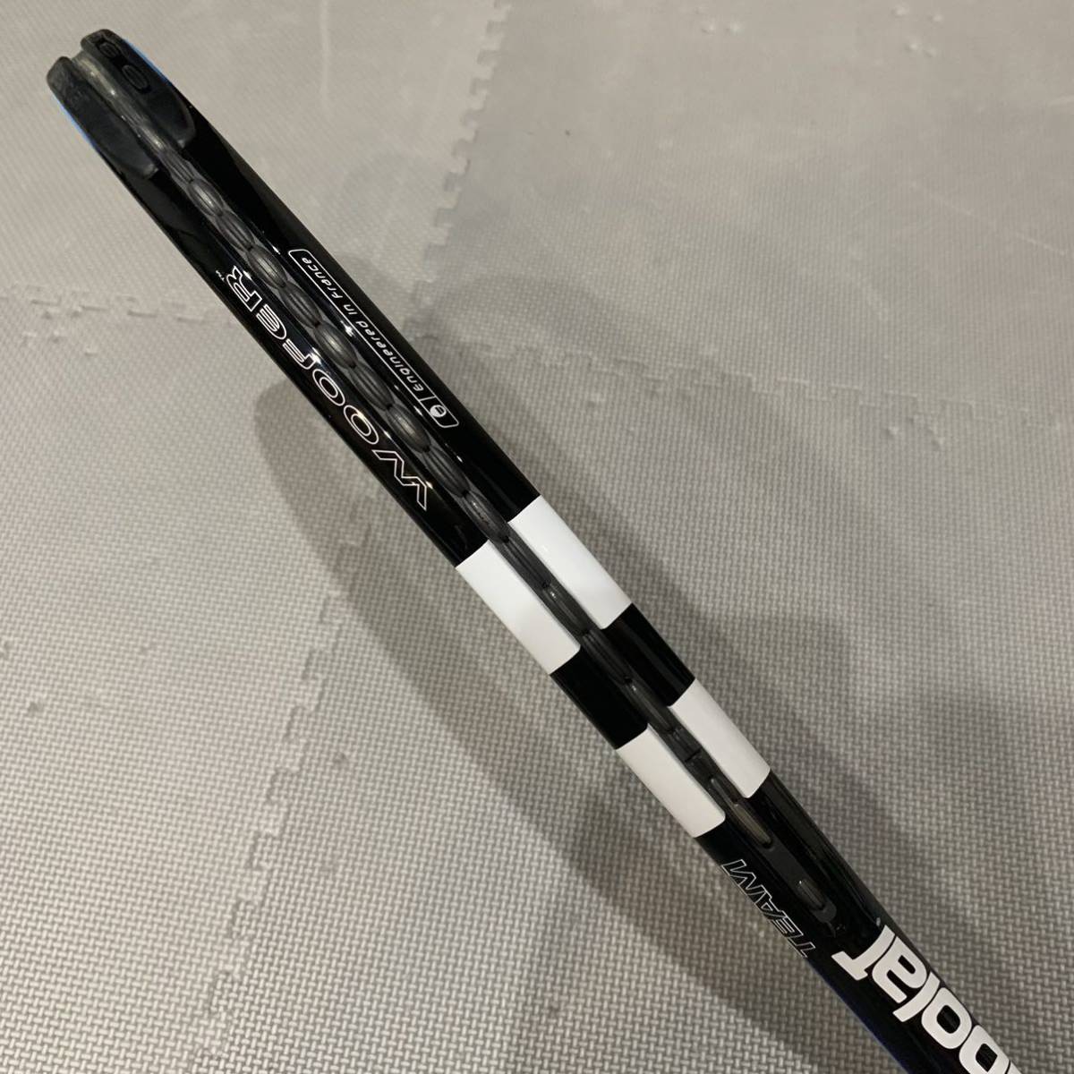 【美品】Babolat バボラ PURE DRIVE TEAM OS ピュアドライブ チーム オーバーサイズ 110インチ_画像4