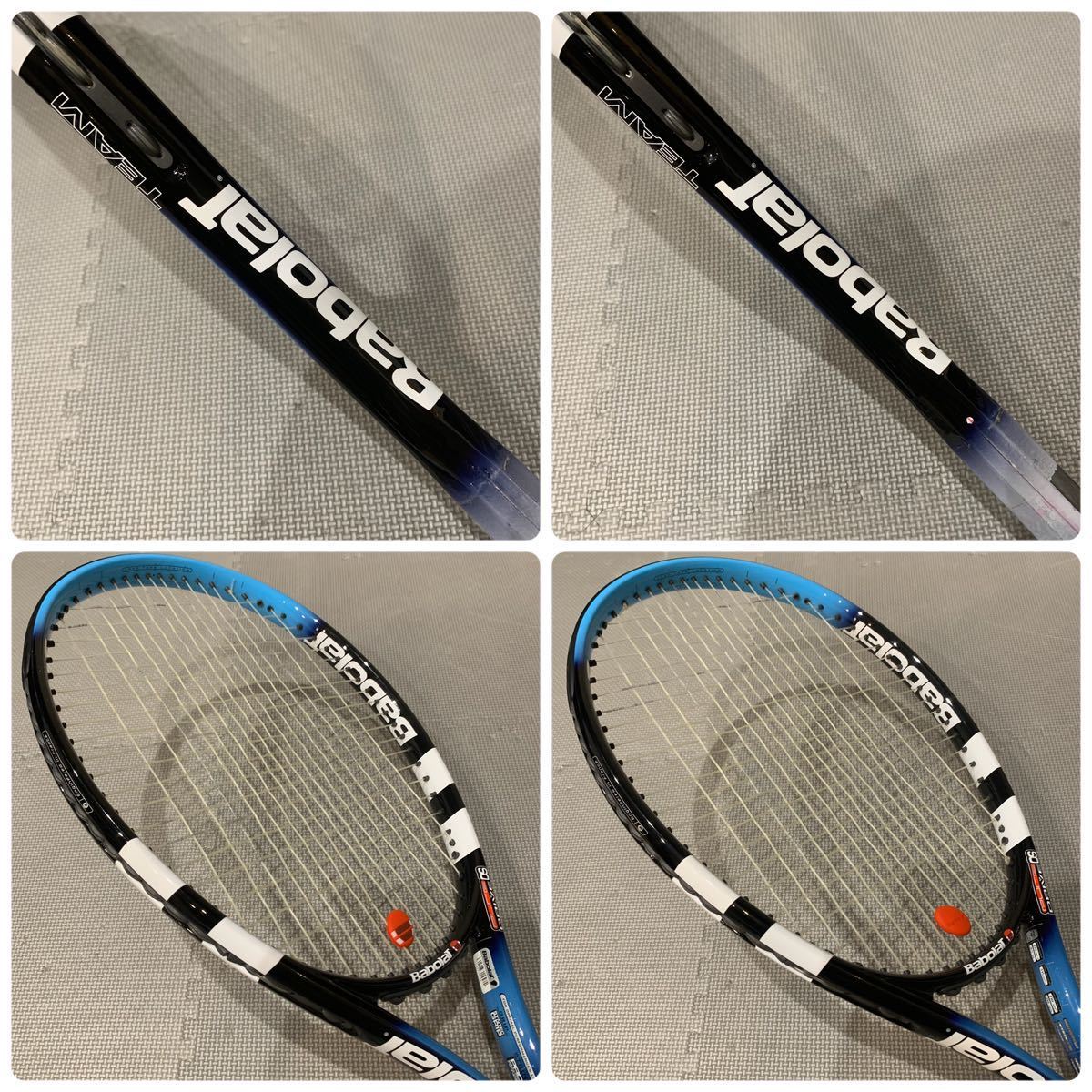 【美品】Babolat バボラ PURE DRIVE TEAM OS ピュアドライブ チーム オーバーサイズ 110インチ_画像8