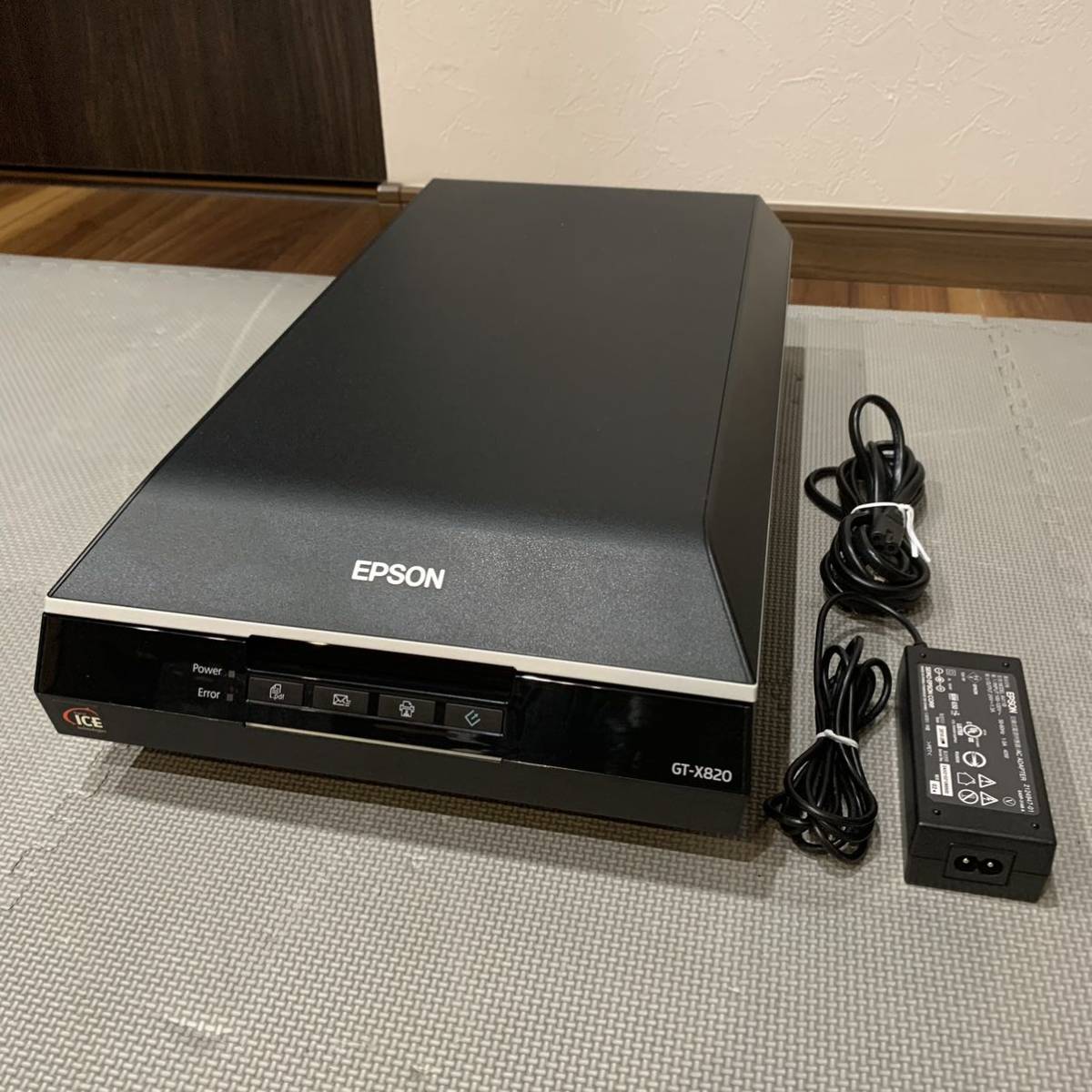 国内外の人気！ エプソン EPSON GT-X820 ACアダプタ付属 フラット