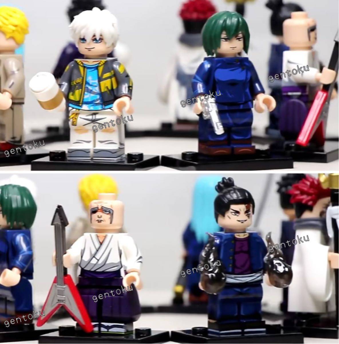 レゴ互換 呪術廻戦 キャラクター ミニフィグ 8体セット /七海建 レゴ互換 呪術廻戦 キャラクター ミニフィグ 8体セット /七海建