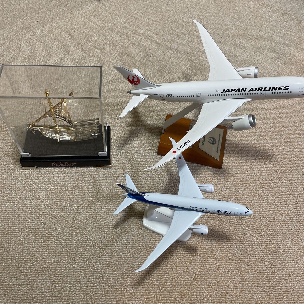 JAL・ANA飛行機模型など