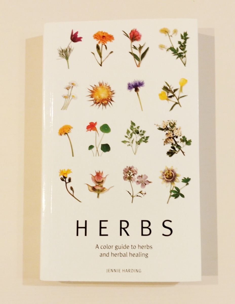 新版 ジェニー・ハーディング（Jennie Harding）ハーブ図鑑　英文　洋書　Herbs: A color guide to herbs and herbal healing デザイン