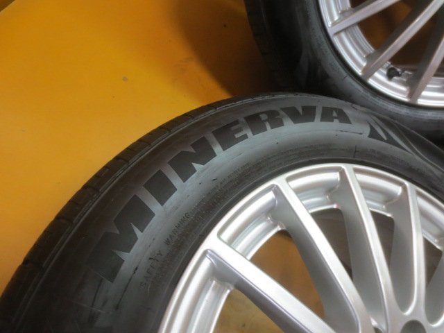 ☆スピスタ☆タイヤホイール　ベンツ用　Sクラス　225/55R16　16インチ　7J　+48　112-5　4本　中古　R16962　21_画像3