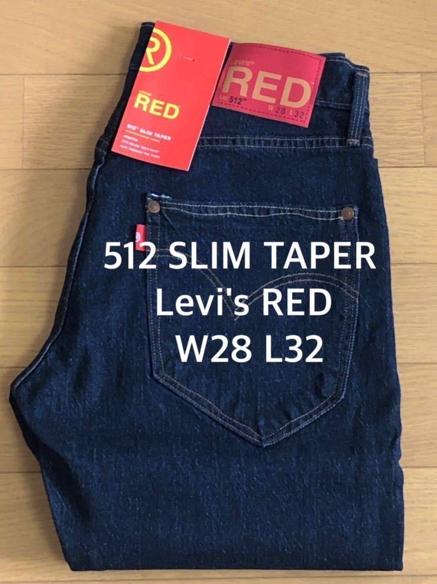 Levi's RED 512 SLIM TAPER THUNDER WEATHER W28 L32_画像1