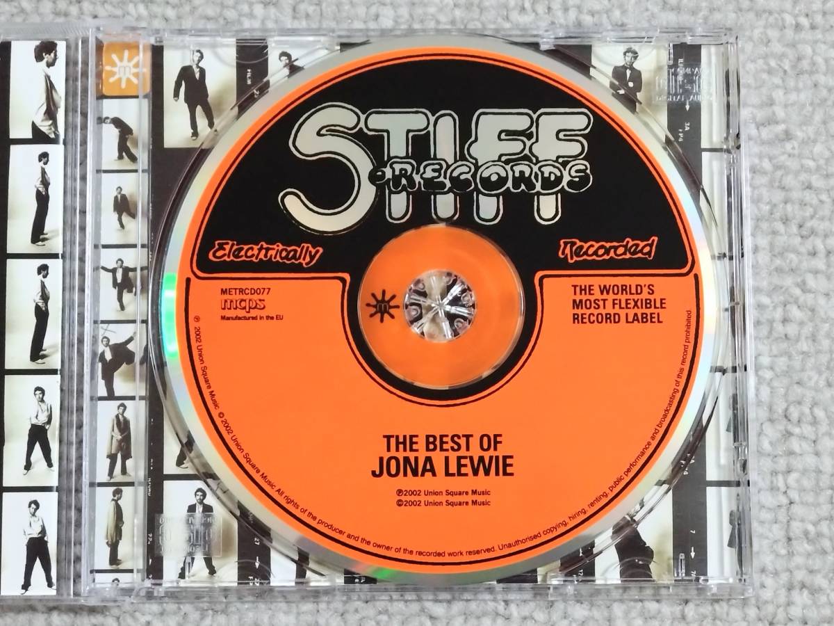 ●美品CD Jona Lewie/ジョナ・ルウィ『The Best Of Jona Lewie』●輸入盤/UKパブ・ロック/STIFF_画像3