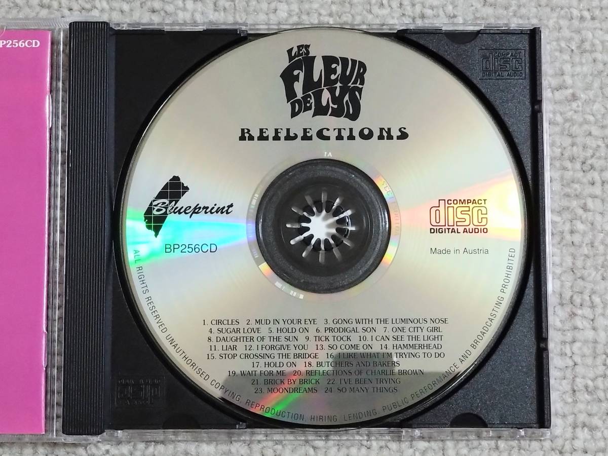 ●美品CD Les Fleur De Lys/レ・フルール・ド・リス『Reflections』●輸入盤/UKサイケデリック/ビート・ポップ_画像3