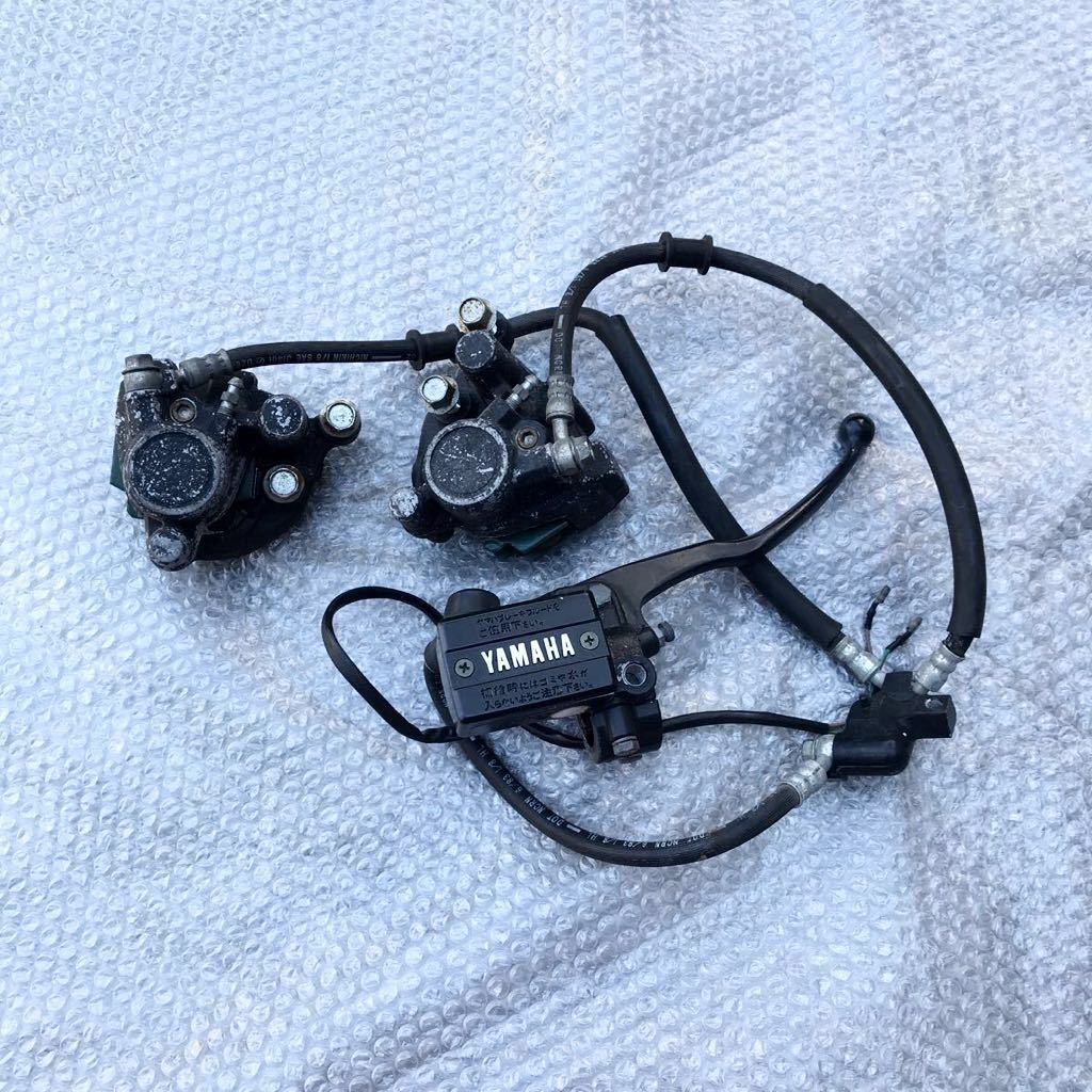 RZ350 4U0 RZ350R 純正ダブル ブレーキキャリパー 左右 フロント